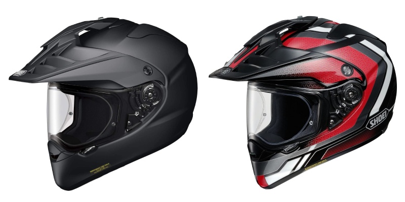 Shoei Hornet X2 dual sport helmets