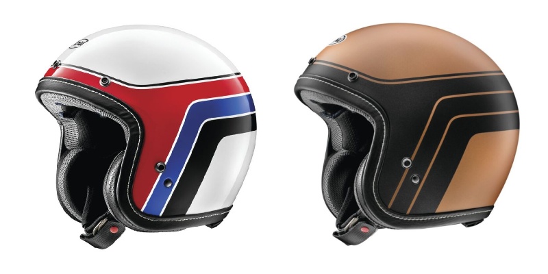 Arai Classic V Groovy retro motorcycle helmets