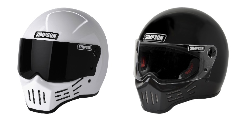 Simpson M30 Bandit retro motorcycle helmets