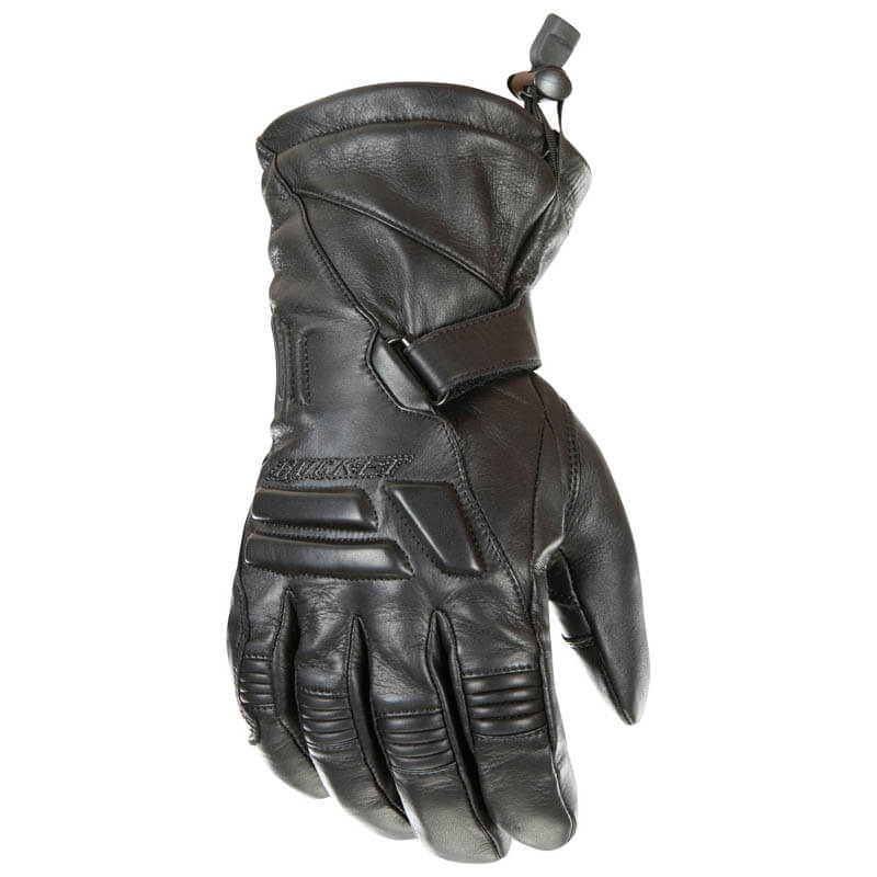 Joe Rocket Windchill winter motorcycle gloves close up product shot. 