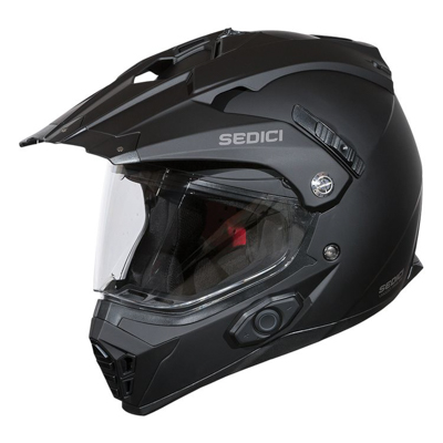 Product shot of the Viaggio Parlare dual sport bluetooth helmet. 